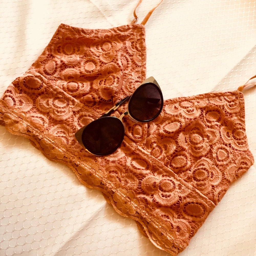 SELF ESTEEM Lacy Bralette